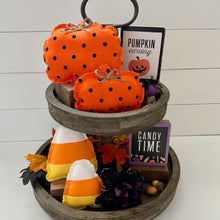 Fall & Halloween Fabric Tray Fillers | Set of 2