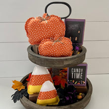 Fall & Halloween Fabric Tray Fillers | Set of 2