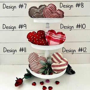 Valentine Heart Tray Fillers | Set of 2