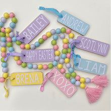 Personalized Easter Wood Tags
