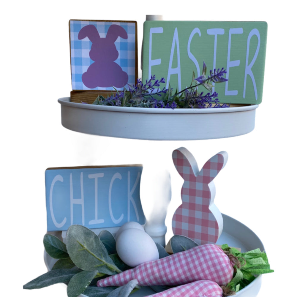 Small Spring and Easter Wood Signs