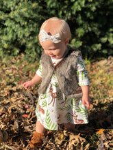 Woodland Deer Toddler Dress